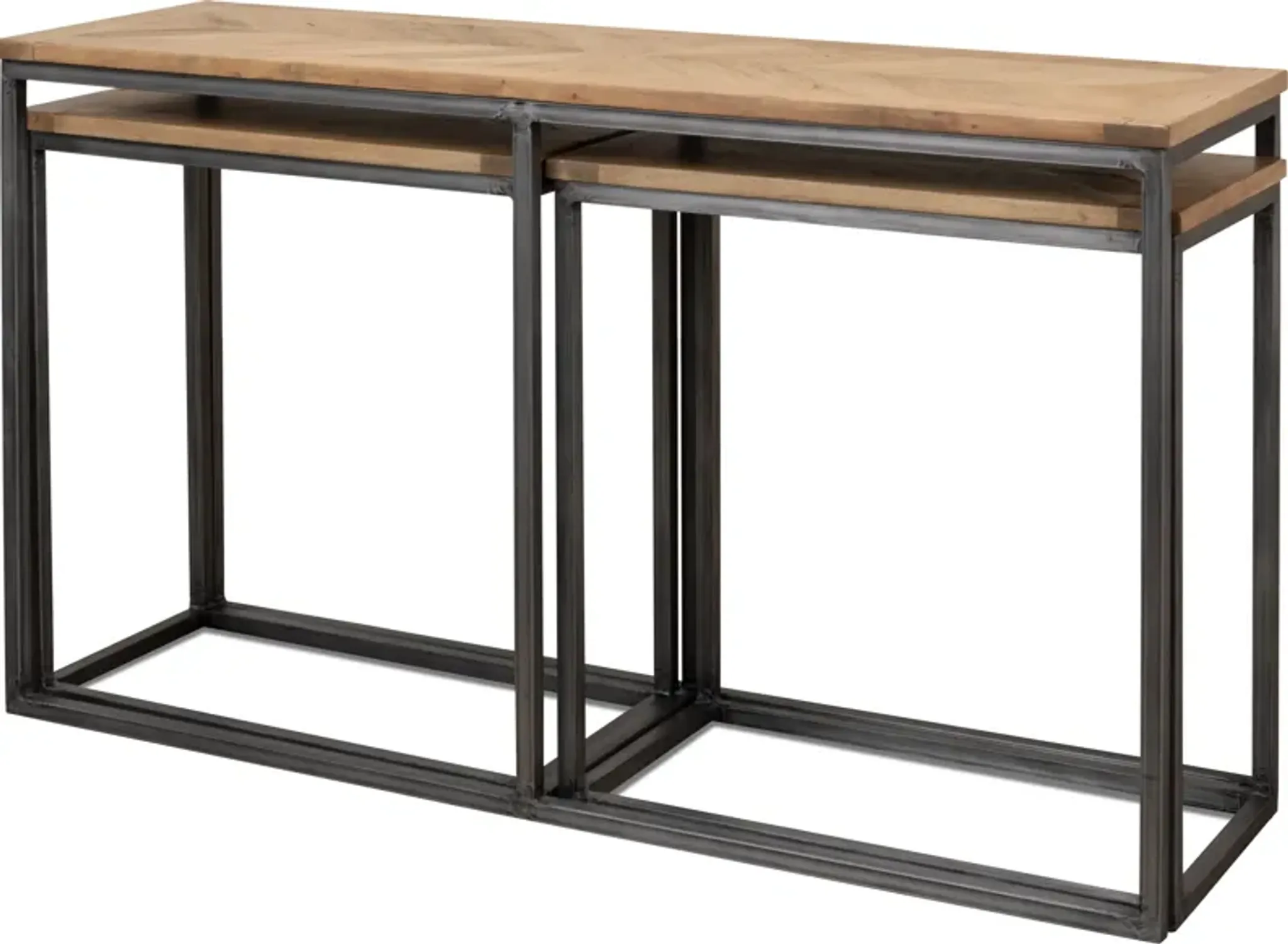 Nesting Console Tables Set Of 3 Walter E Smithe | Furniture.com