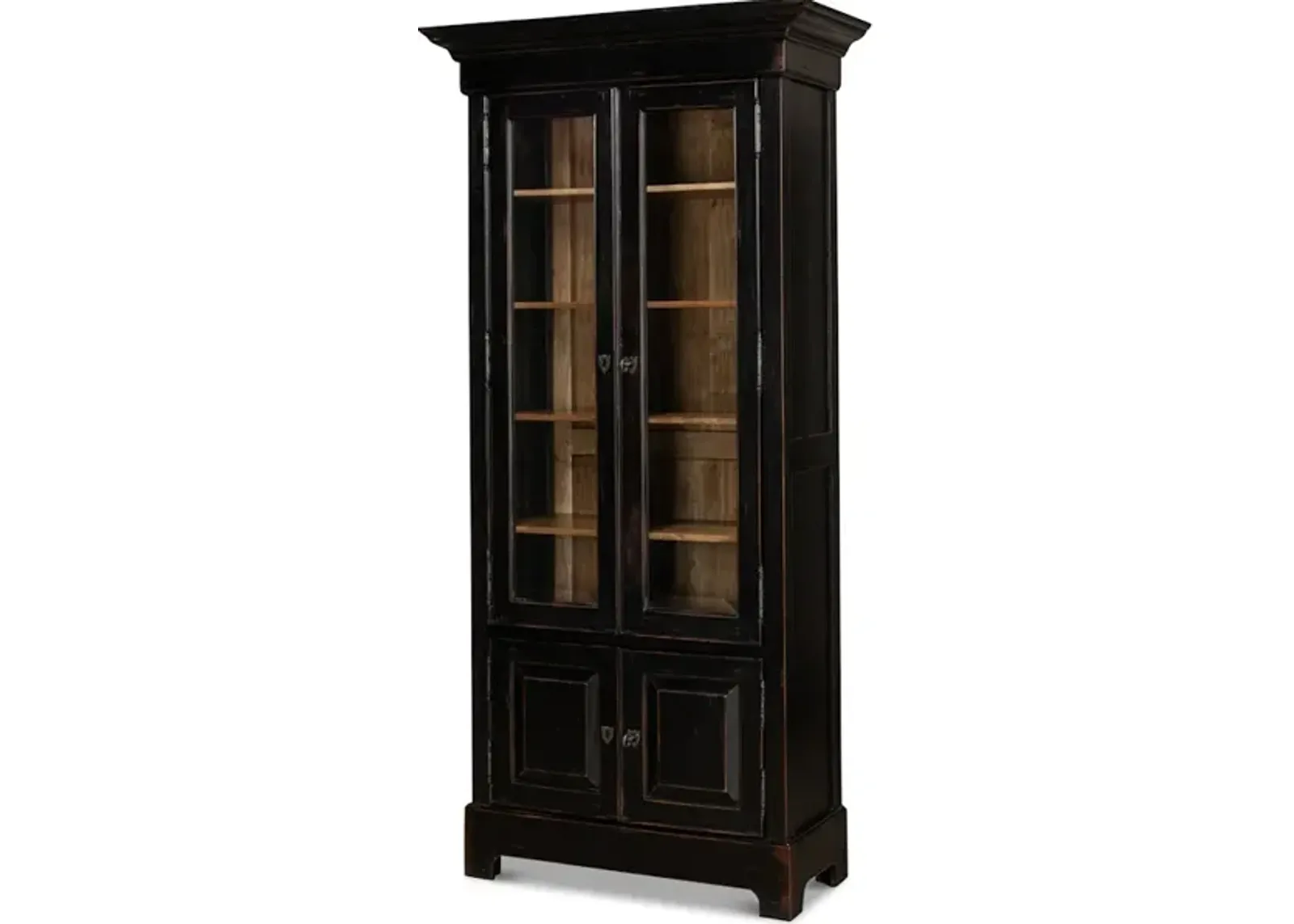 Bookcase In Ebony Finish