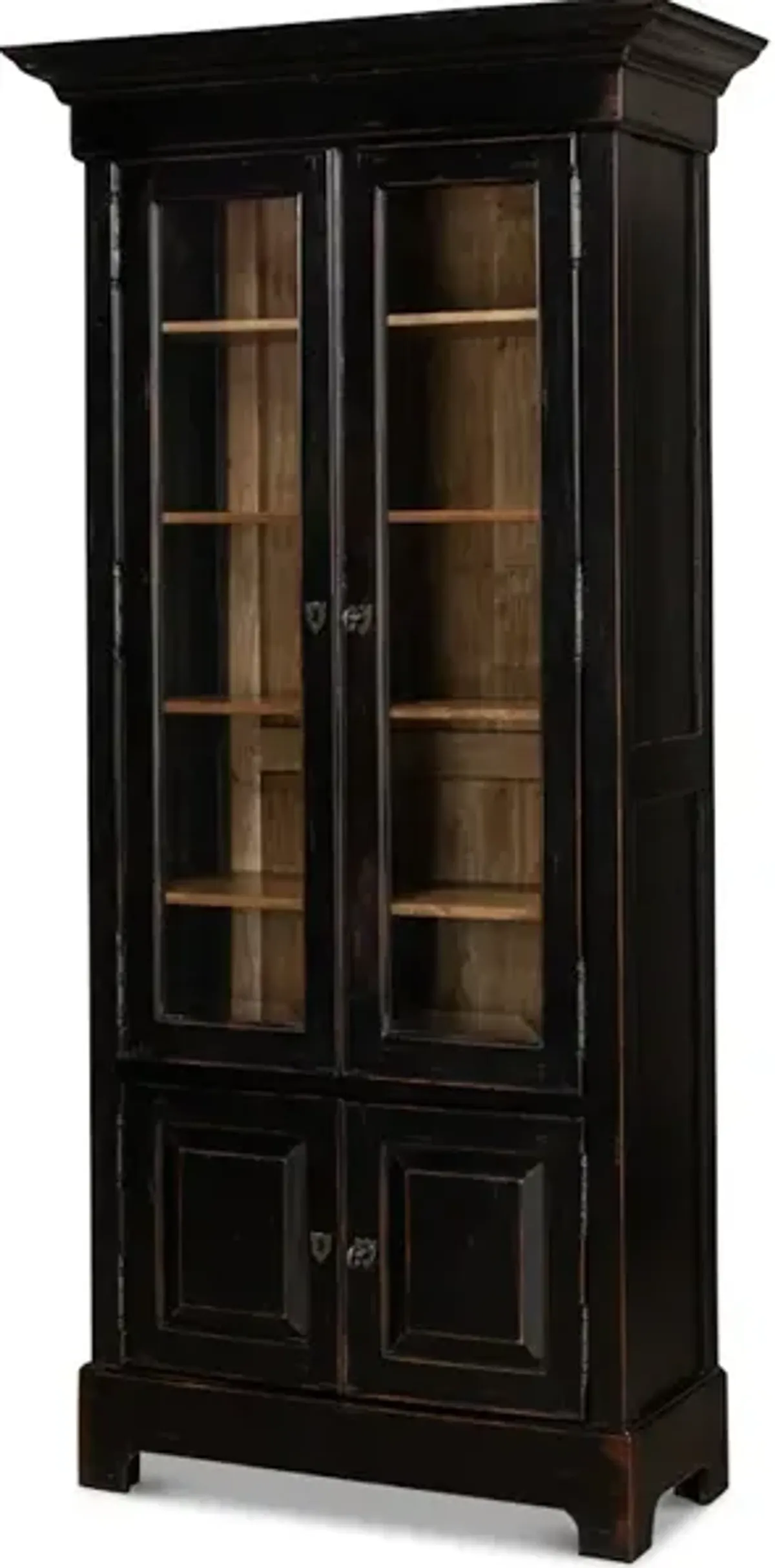 Bookcase In Ebony Finish