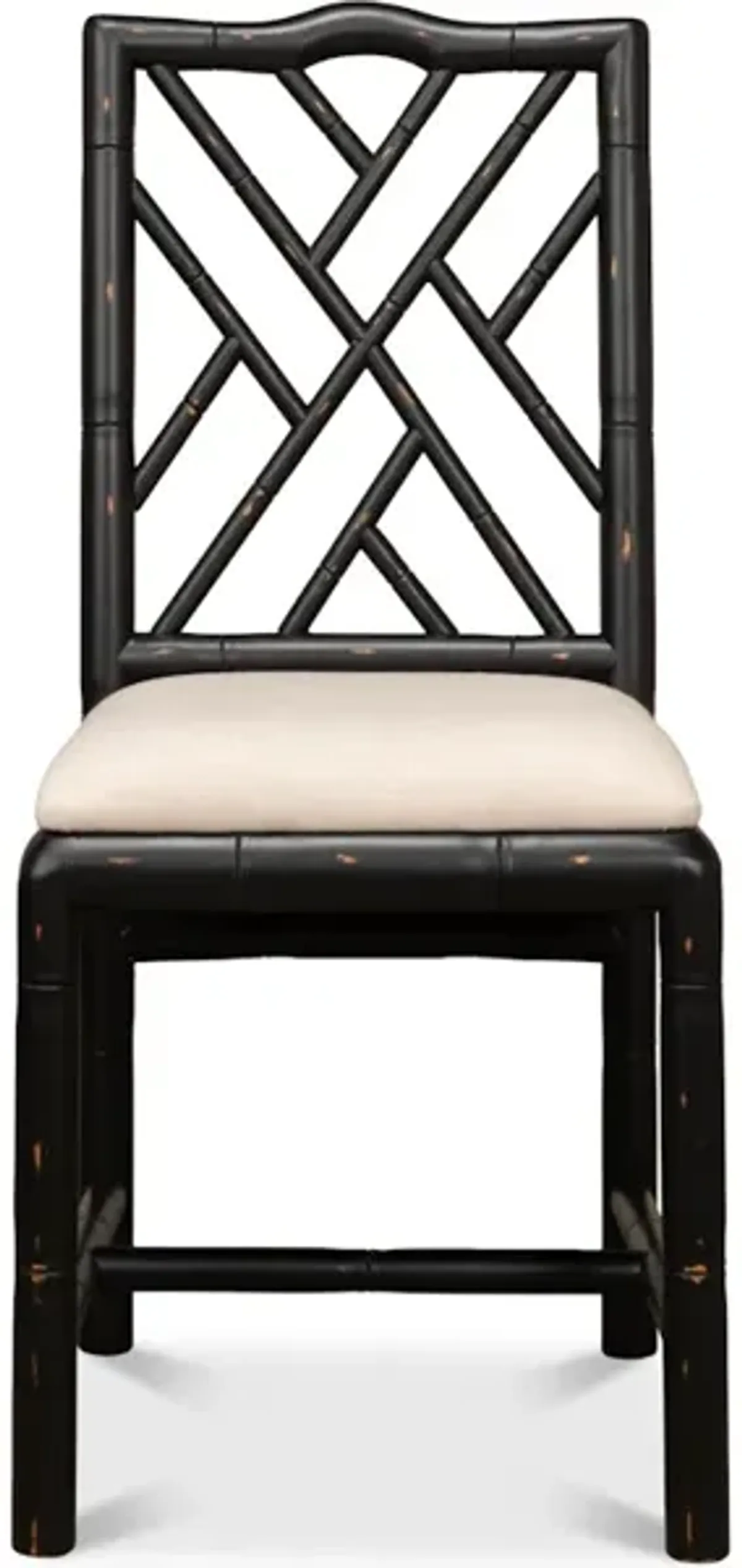 Brighton Bamboo Side Chair Black