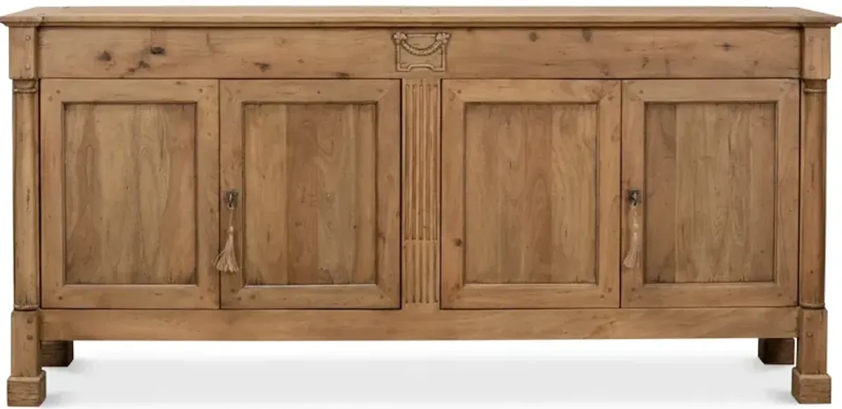 Caracole Credenza Driftwood Finish