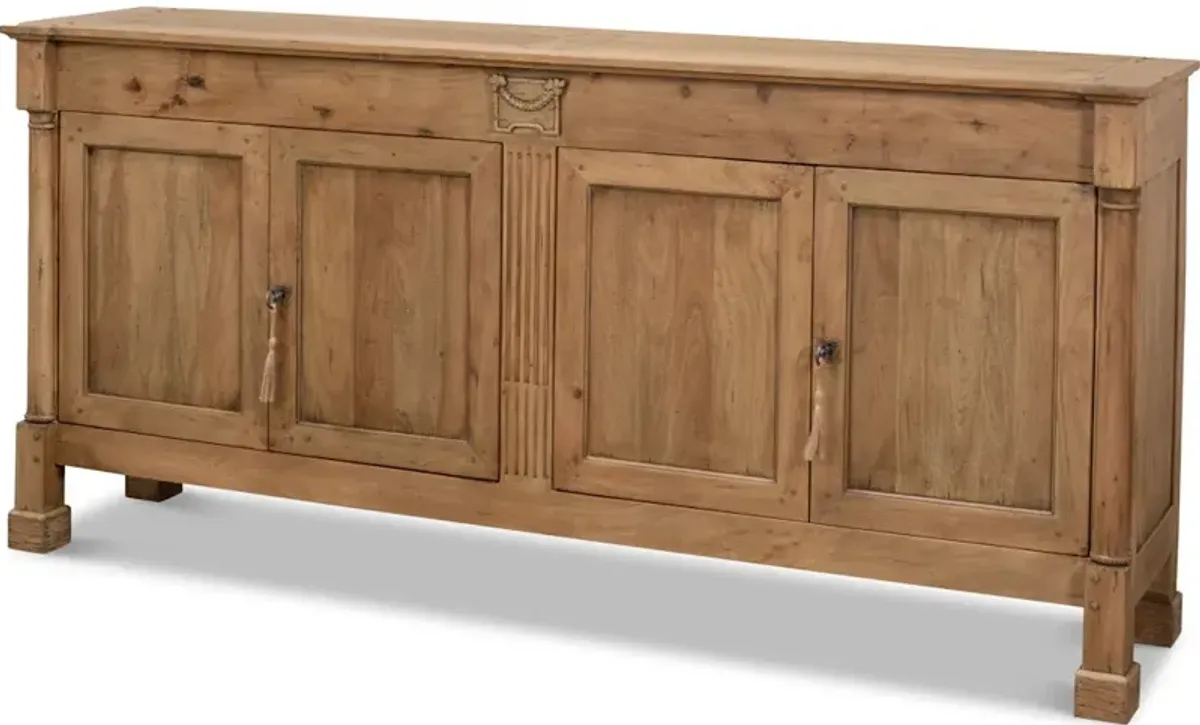 Caracole Credenza Driftwood Finish