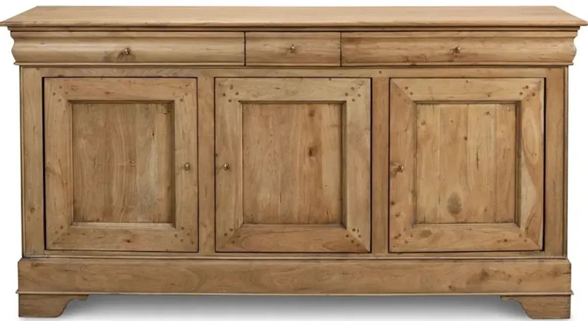 Cafe Au Lait Buffet Driftwood Finish