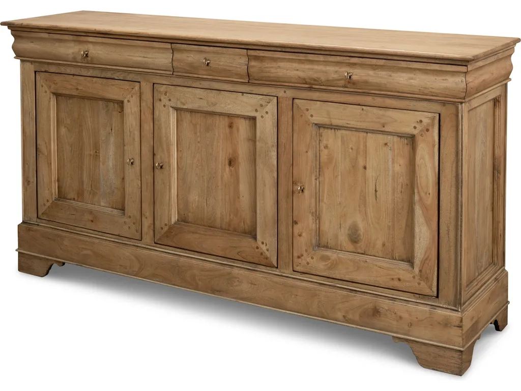 Cafe Au Lait Buffet Driftwood Finish