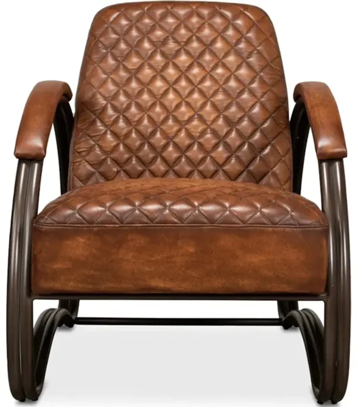 Montmartre Chair Carter Brown Leather