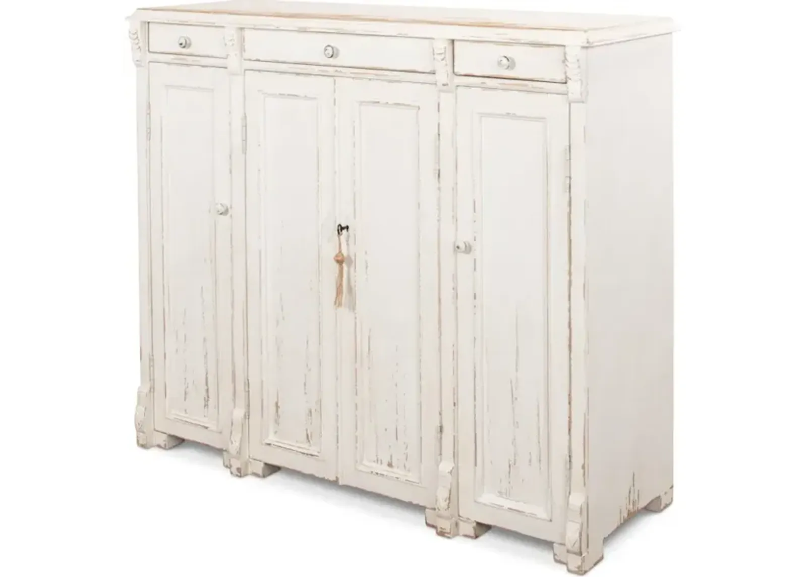 White Swan Tall Sideboard