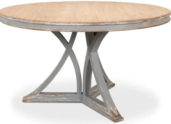 French Country Round Dining Table