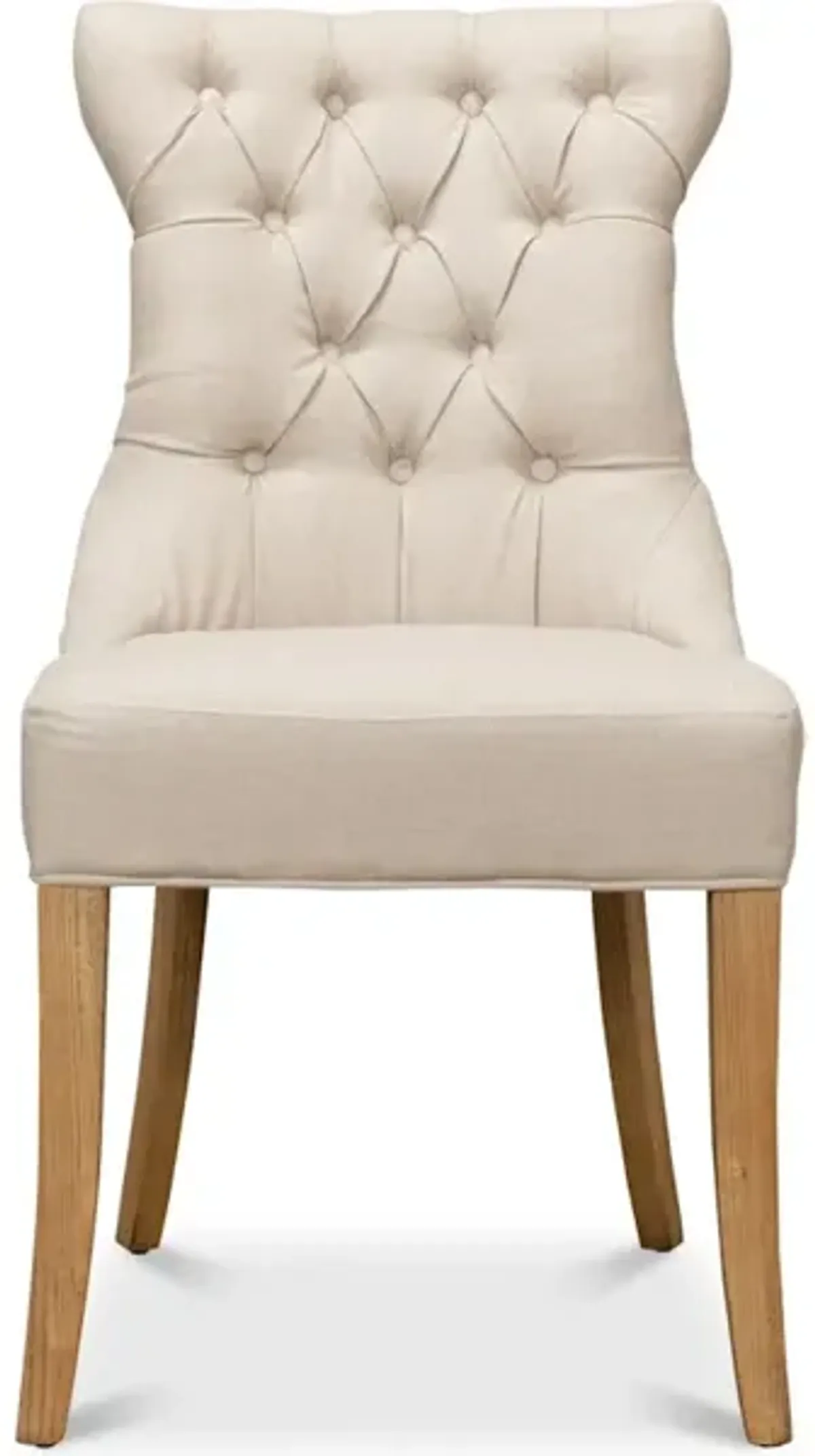 Sophie Side Chair White Linen