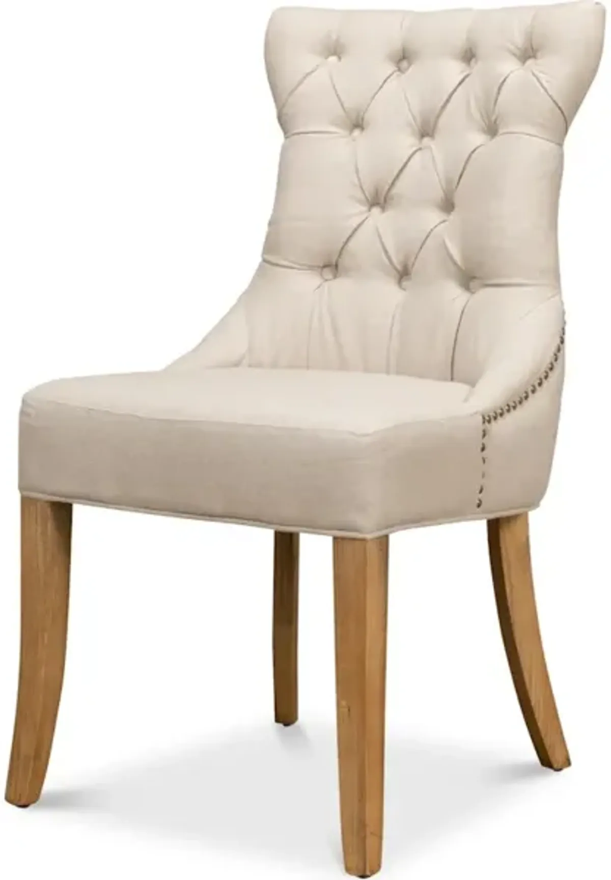 Sophie Side Chair White Linen