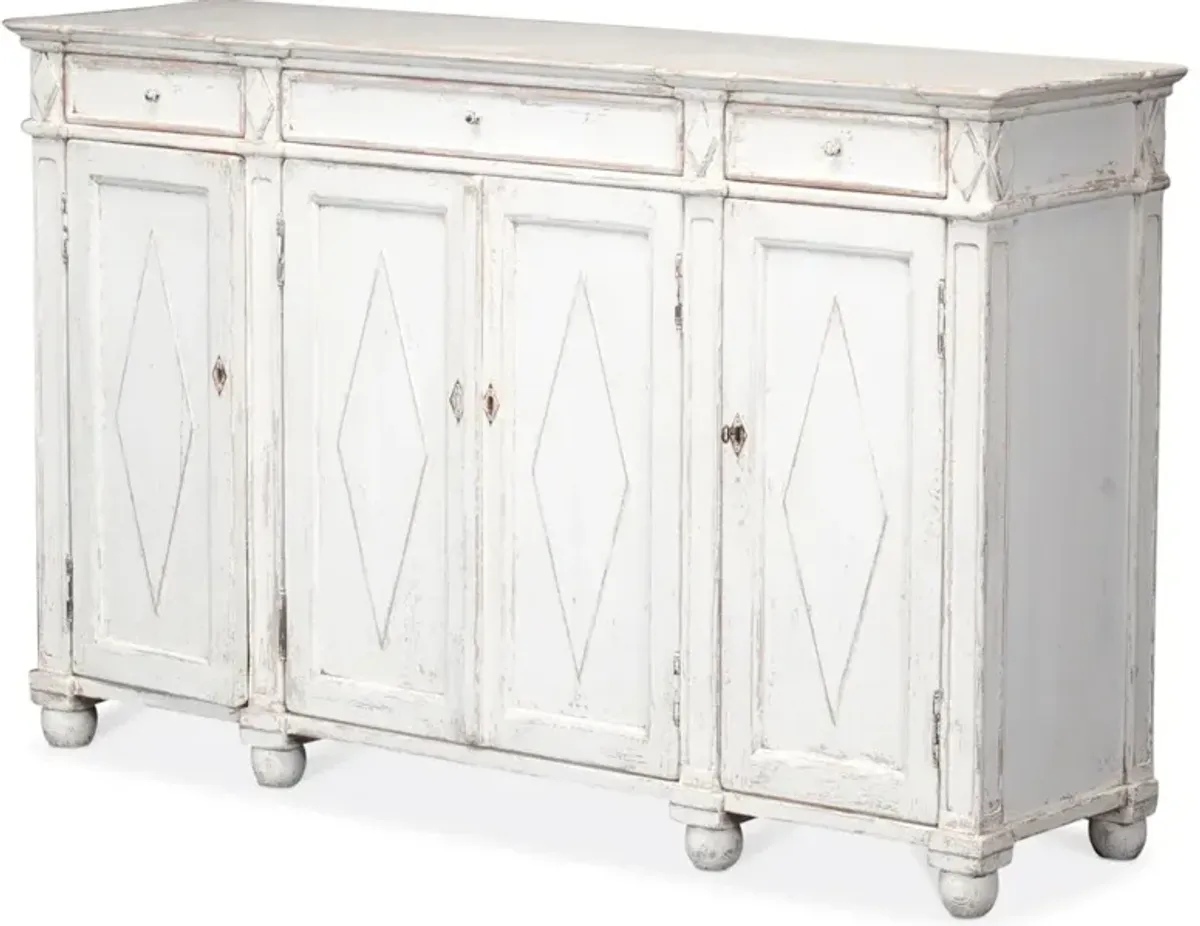 Diamond Wall Sideboard