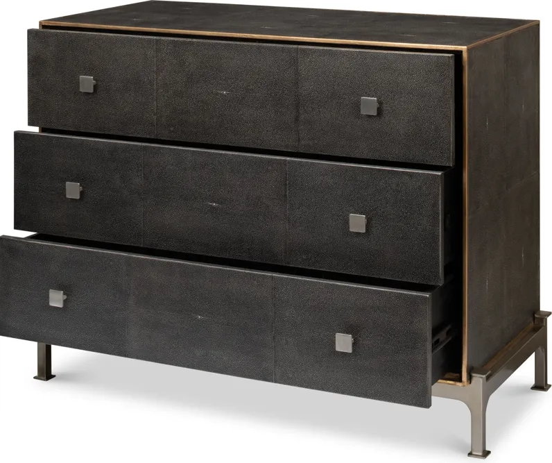 Grey Shagreen Dresser