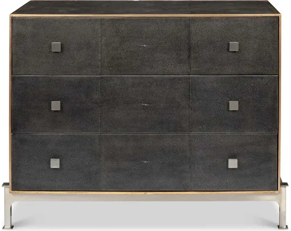 Grey Shagreen Dresser