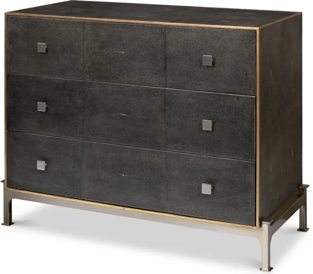 Grey Shagreen Dresser