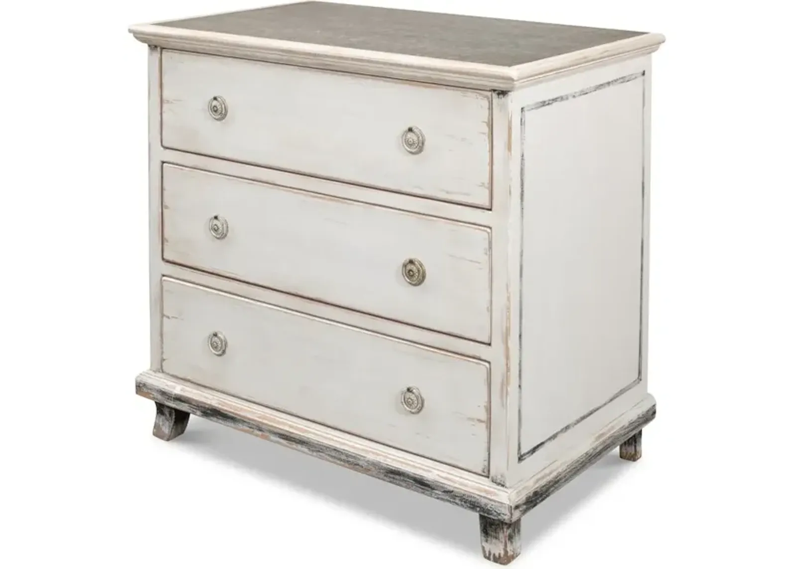 Charming Continent Painted Commode