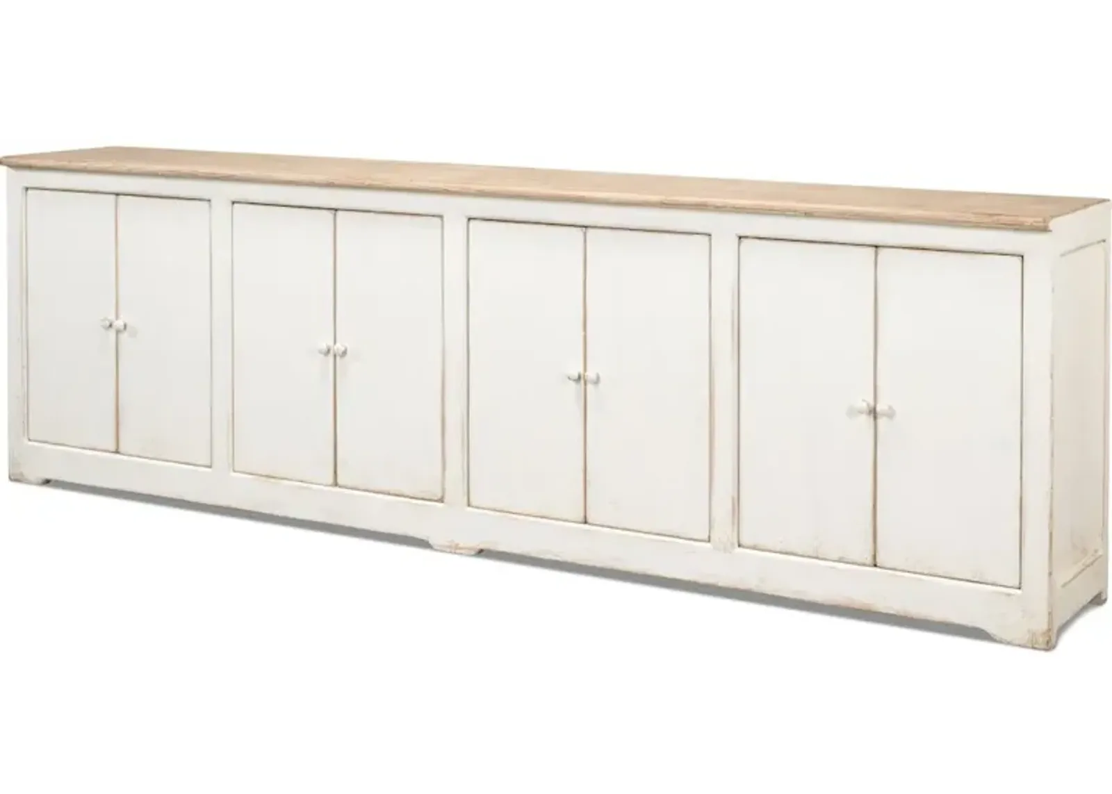 Eight Is Enough Sideboard Ant. White