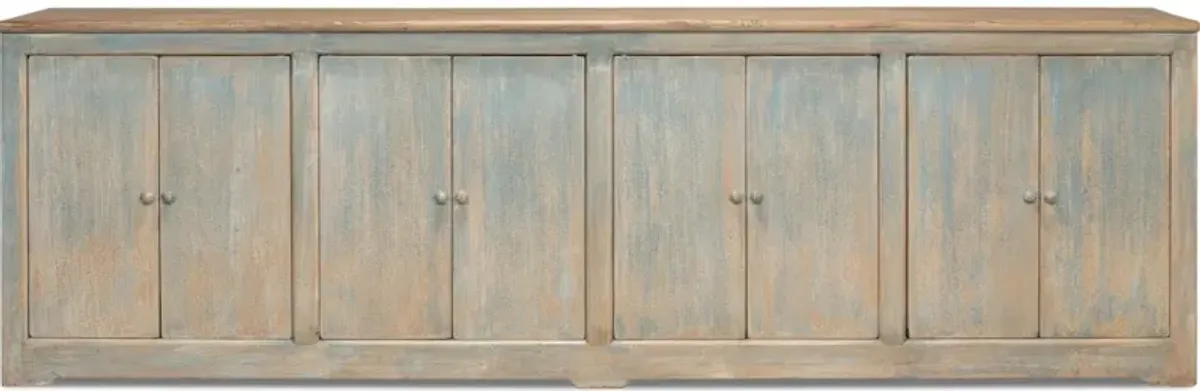 Eight Is Enough Sideboard Antique Blue