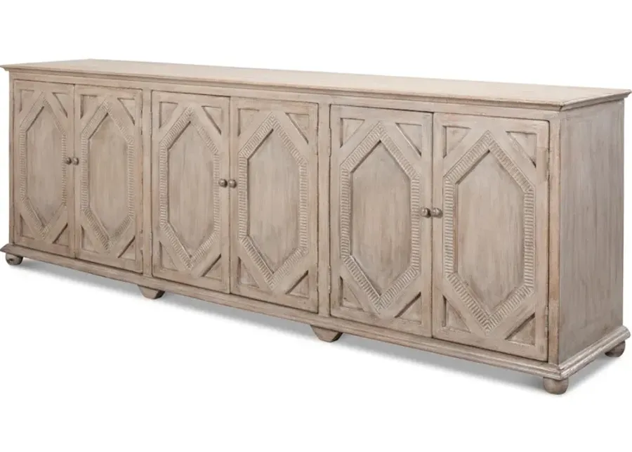 Six Diamonds Sideboard French Grey