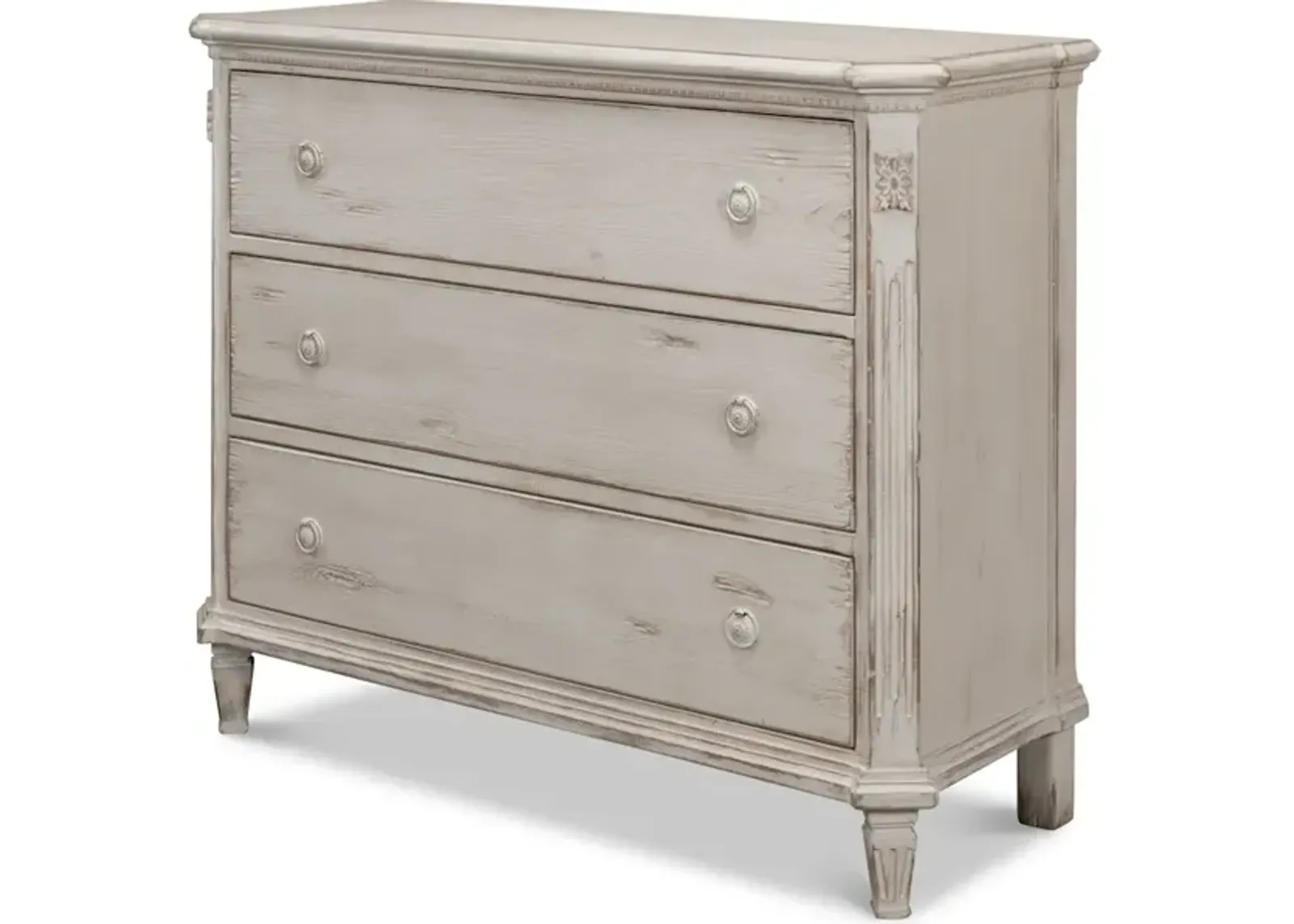 Fisher Commode With Stone Grey Finish