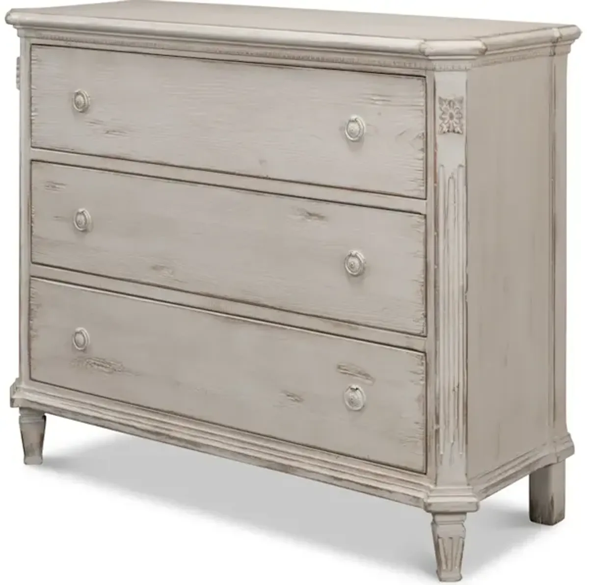 Fisher Commode With Stone Grey Finish