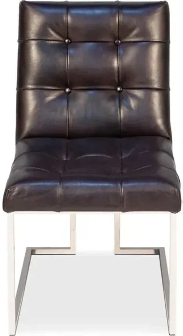 Hubbard Iron & Leather Chair