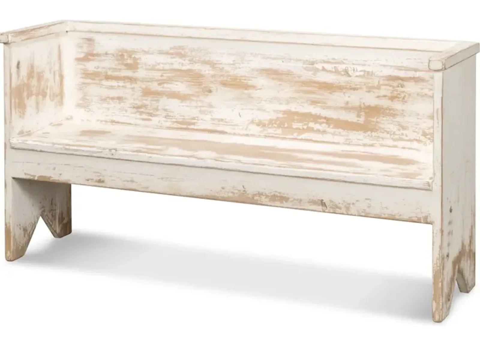 Beach House Bench Whitewash