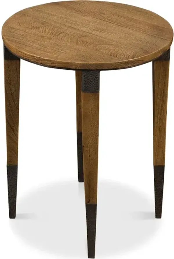 Saber Leg Chairside Table Round