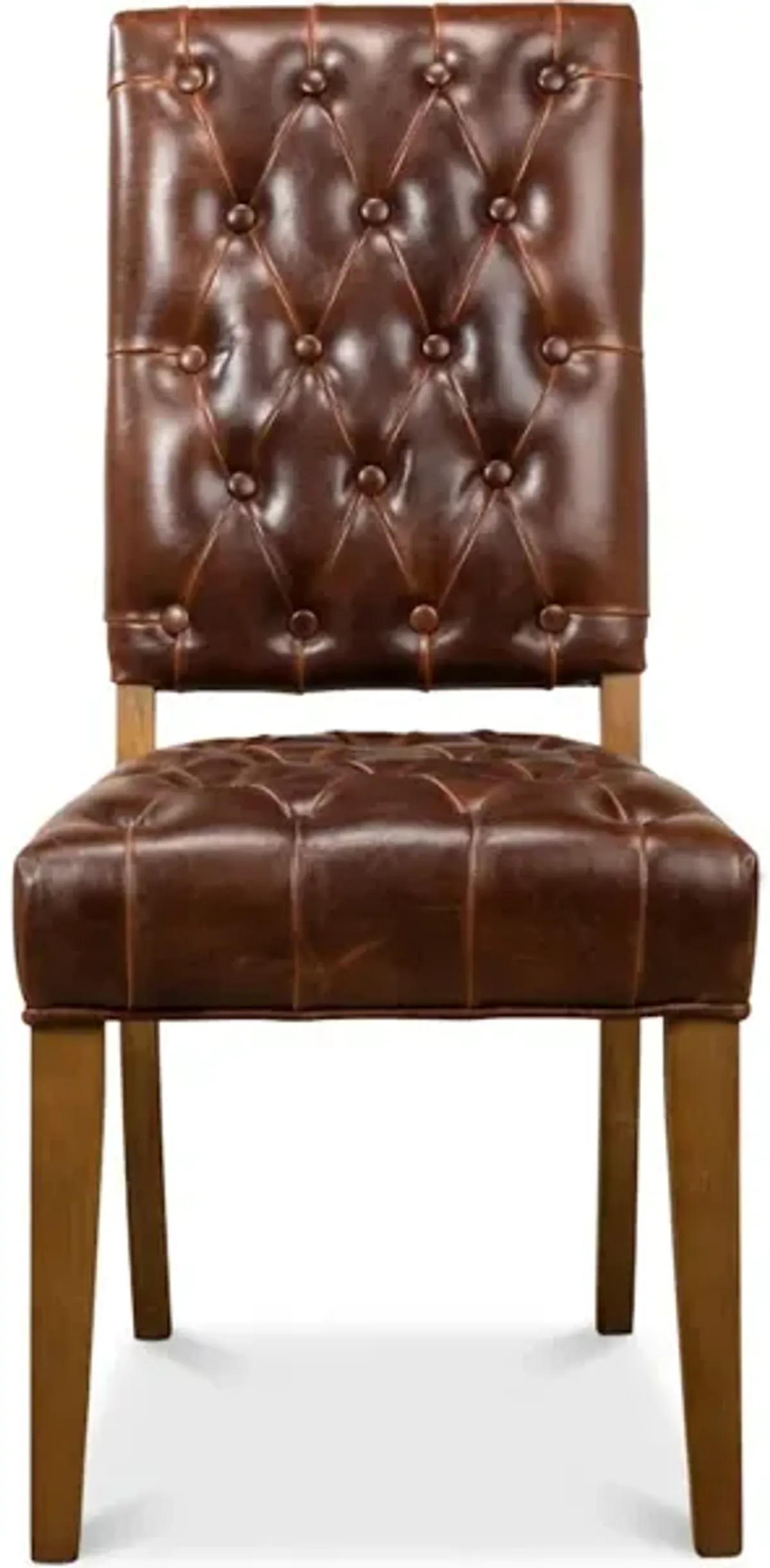 Brady Leather Side Chair