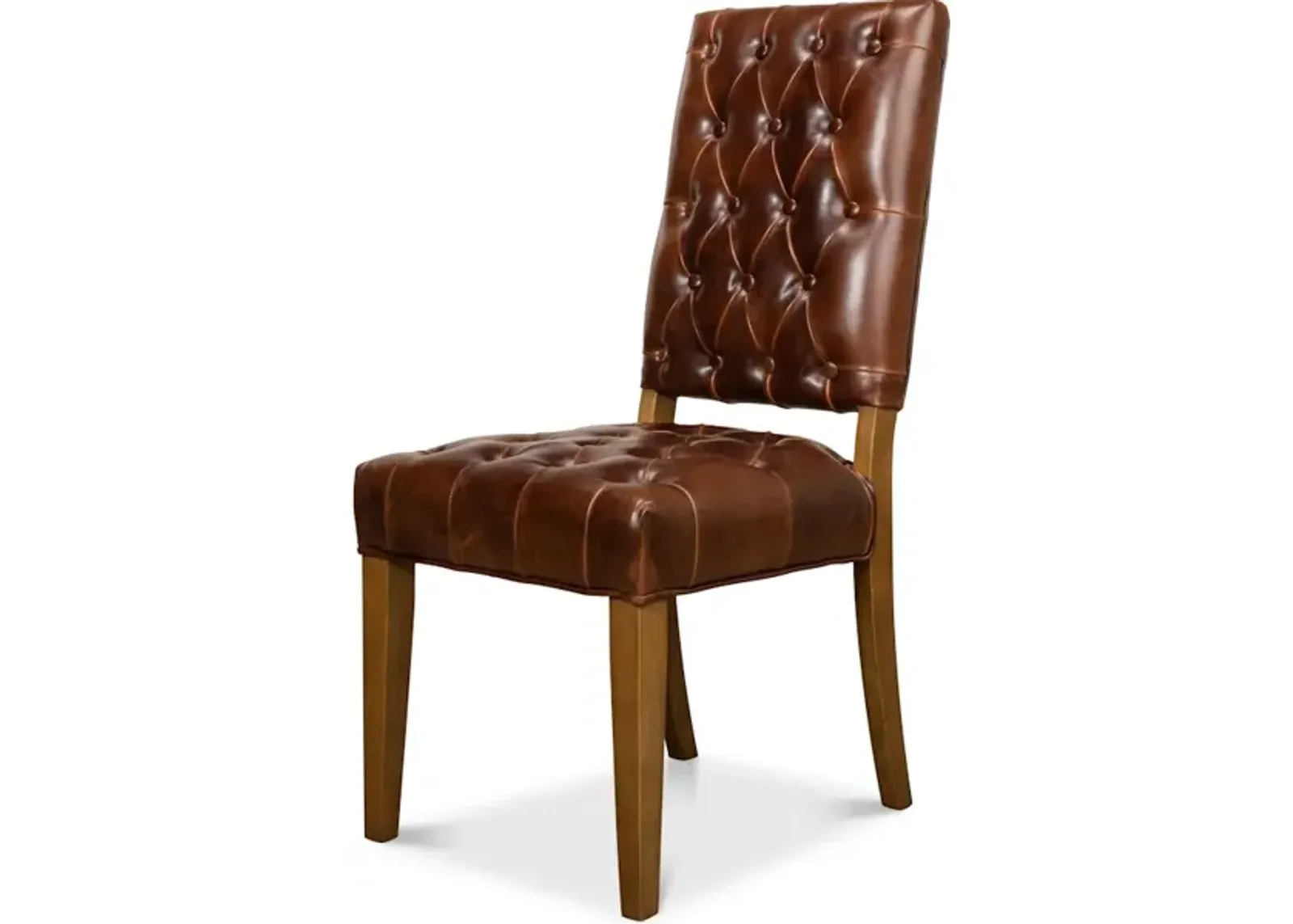 Brady Leather Side Chair