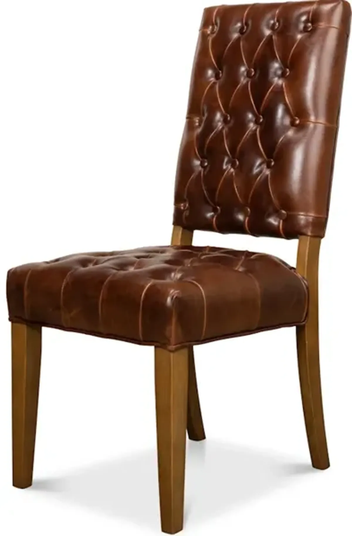 Brady Leather Side Chair