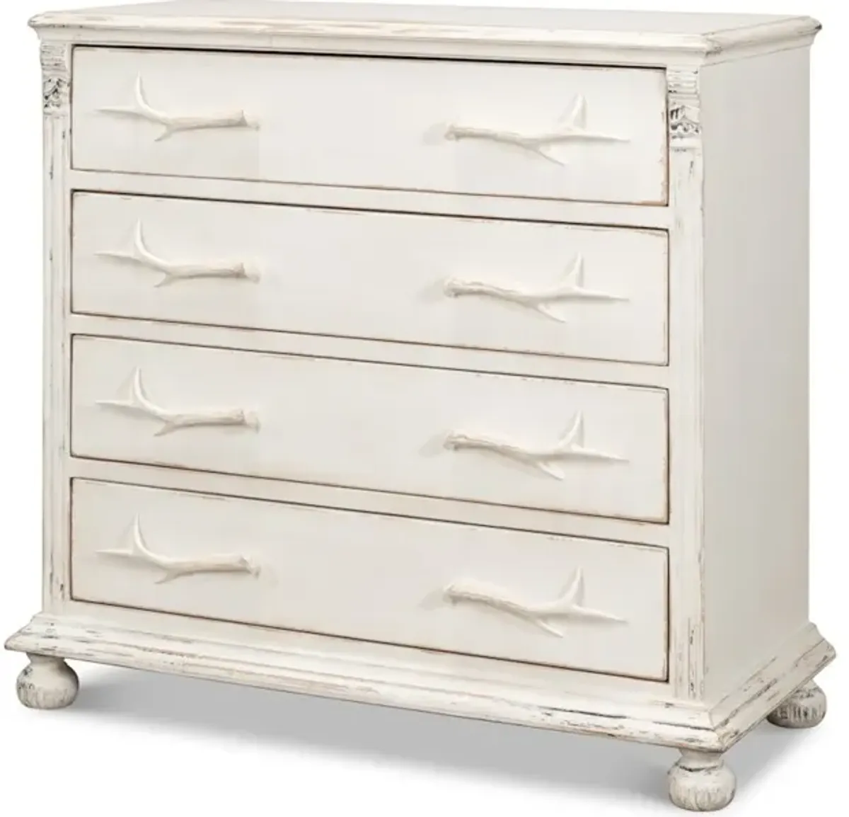 Buck's Commode In White