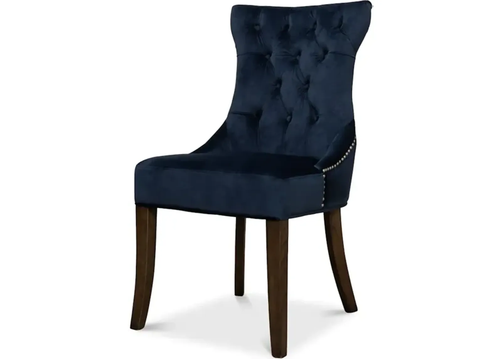 Sophie Side Chair Blue Velvet