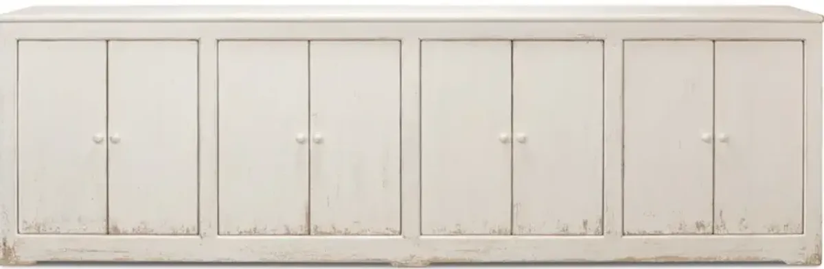 Eight Is Enough Sideboard Whitewash