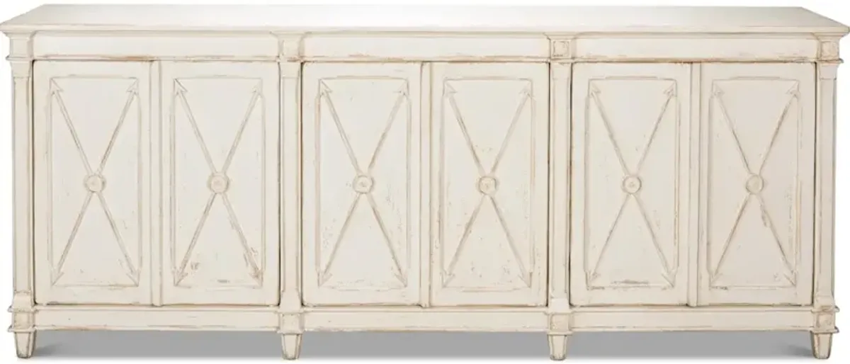 Marksman Sideboard Whitewash