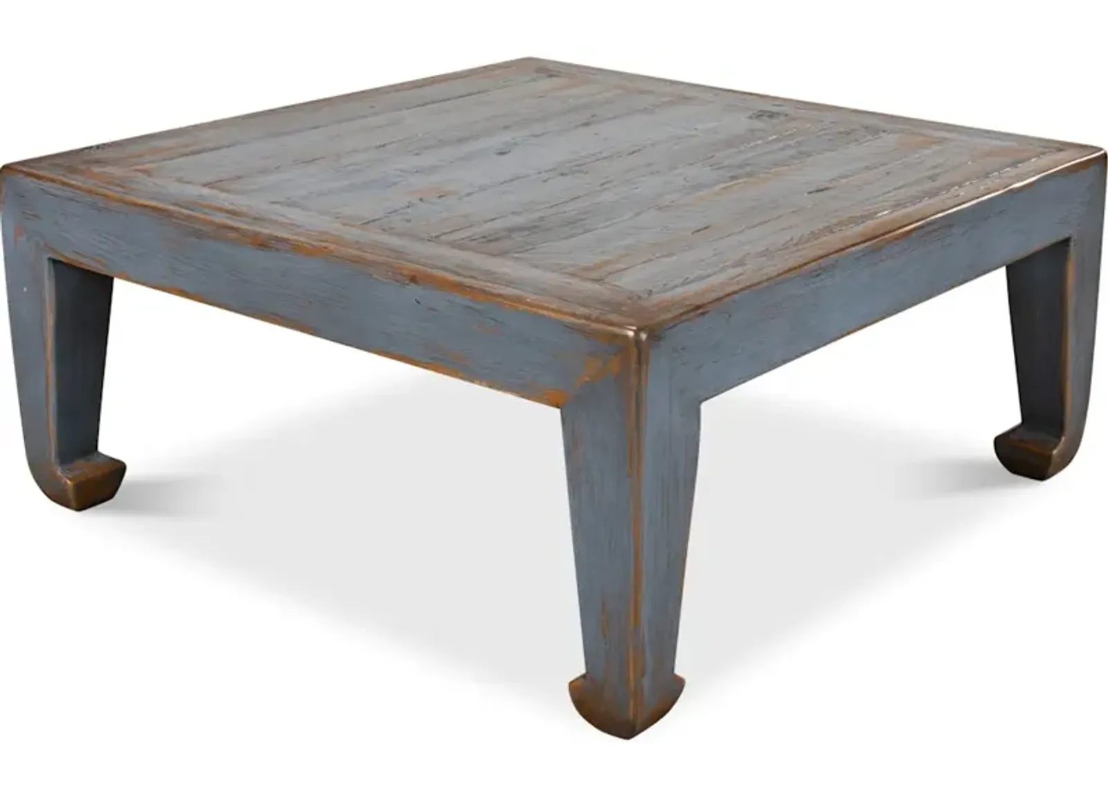 Classic Chinese Coffee Table Blue