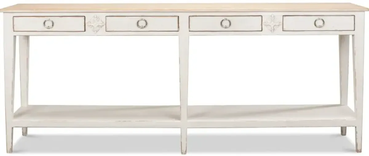 Provincial Hall Table White