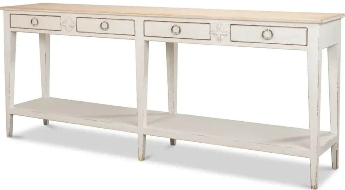 Provincial Hall Table White