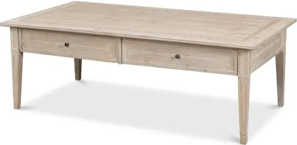 Bungalow Cocktail Table W/Drawers