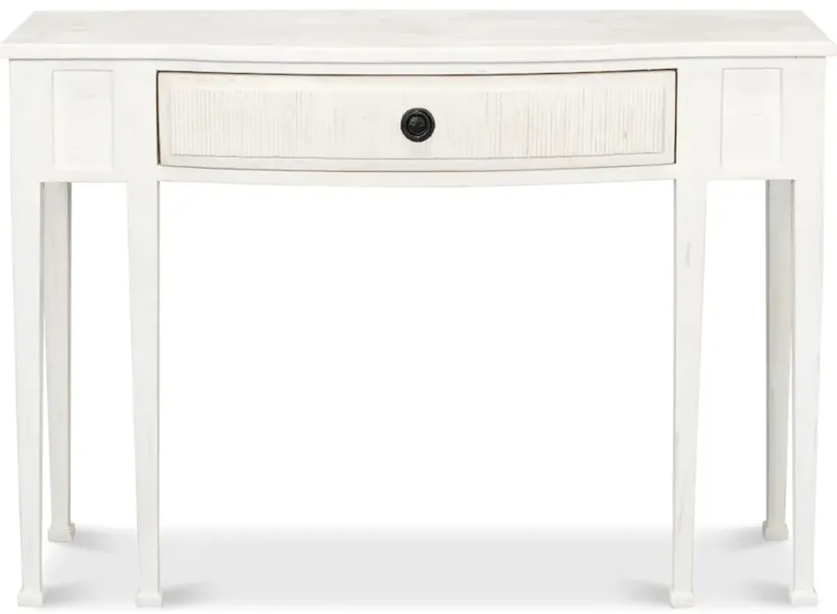 Madora Console Table  Bungalow White