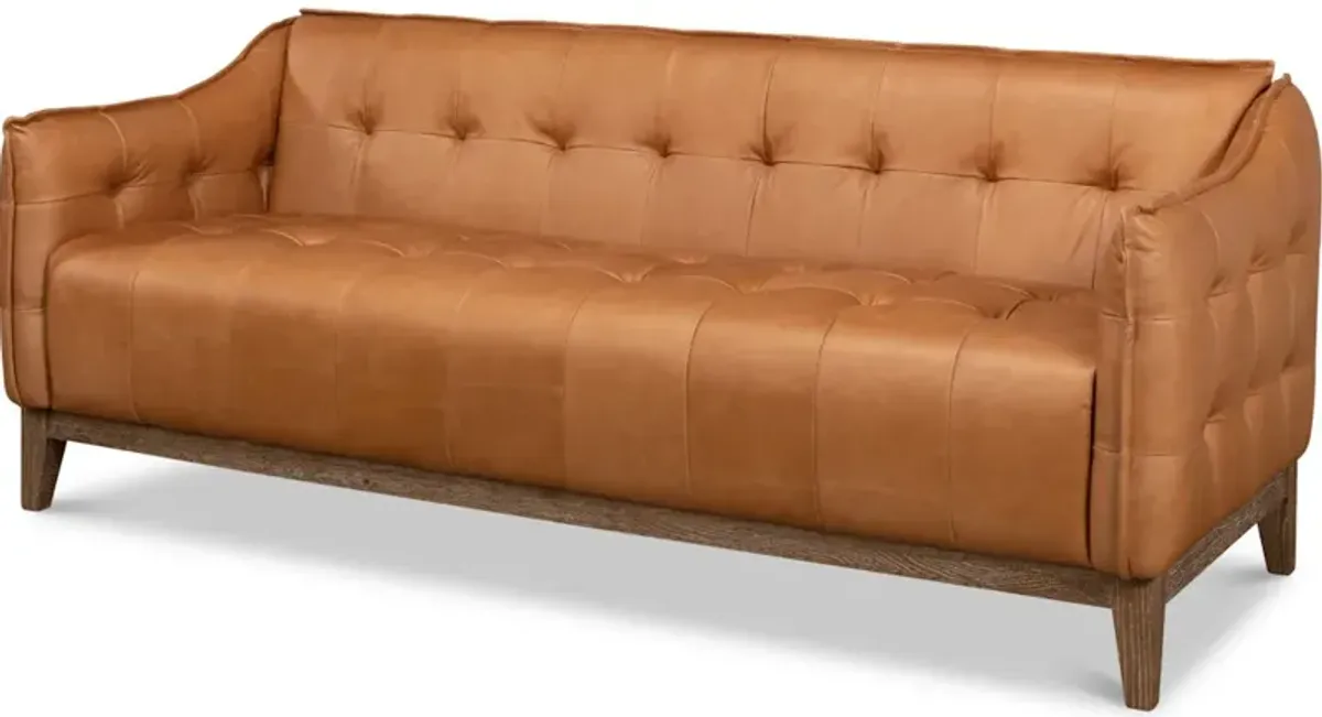 Isaac Leather Sofa