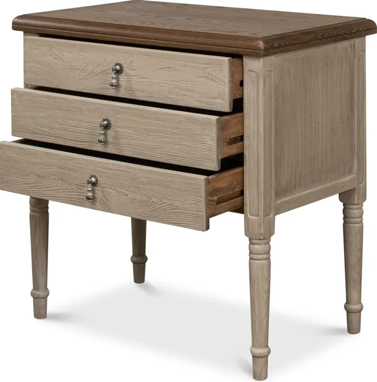 Asher 3 Drawer Commode