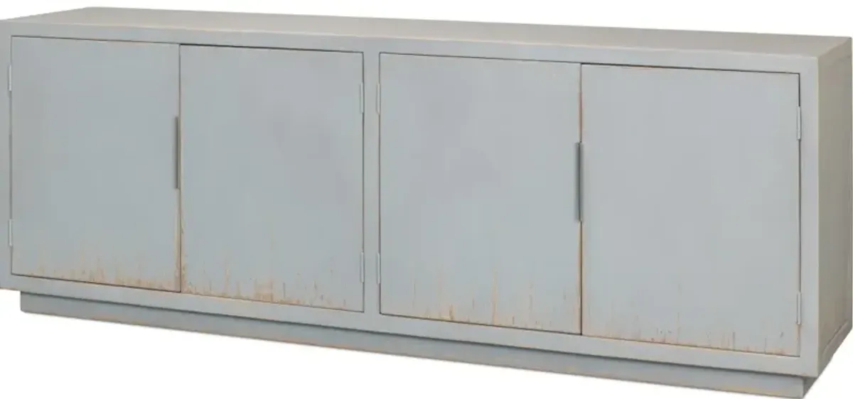 Maldives 4 Door Sideboard  Eros Blue