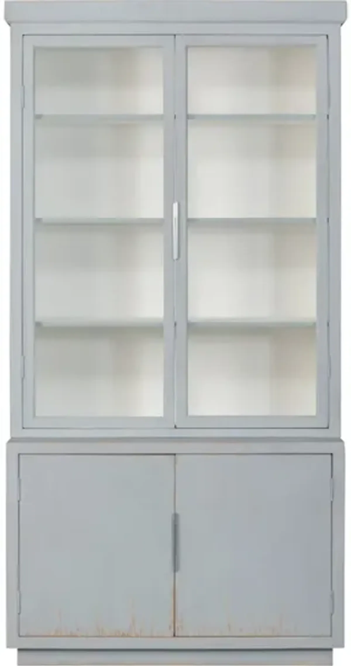 Maldives 2 Door Bookcase  Eros Blue