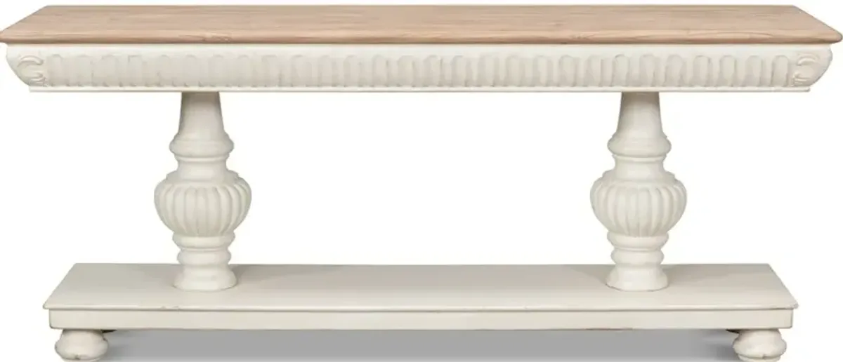 Hugo Console  W/Natural Top