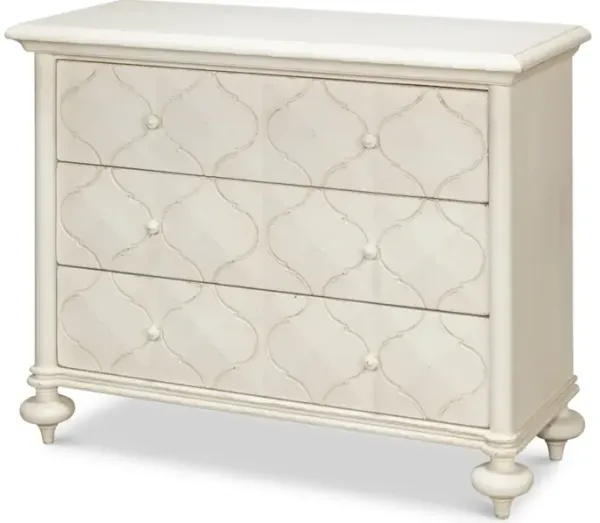 Sommeil 3 Drawer Commode  Antique White