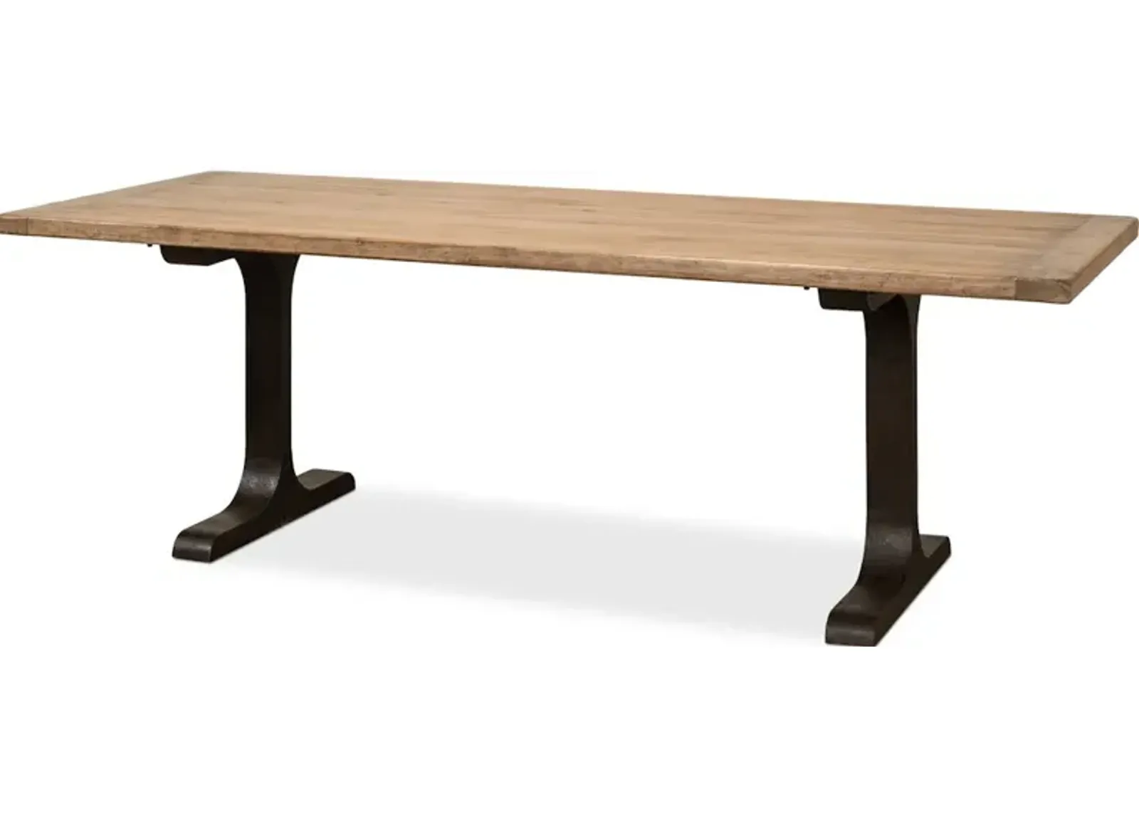 Decan Dining Table W/Iron Base