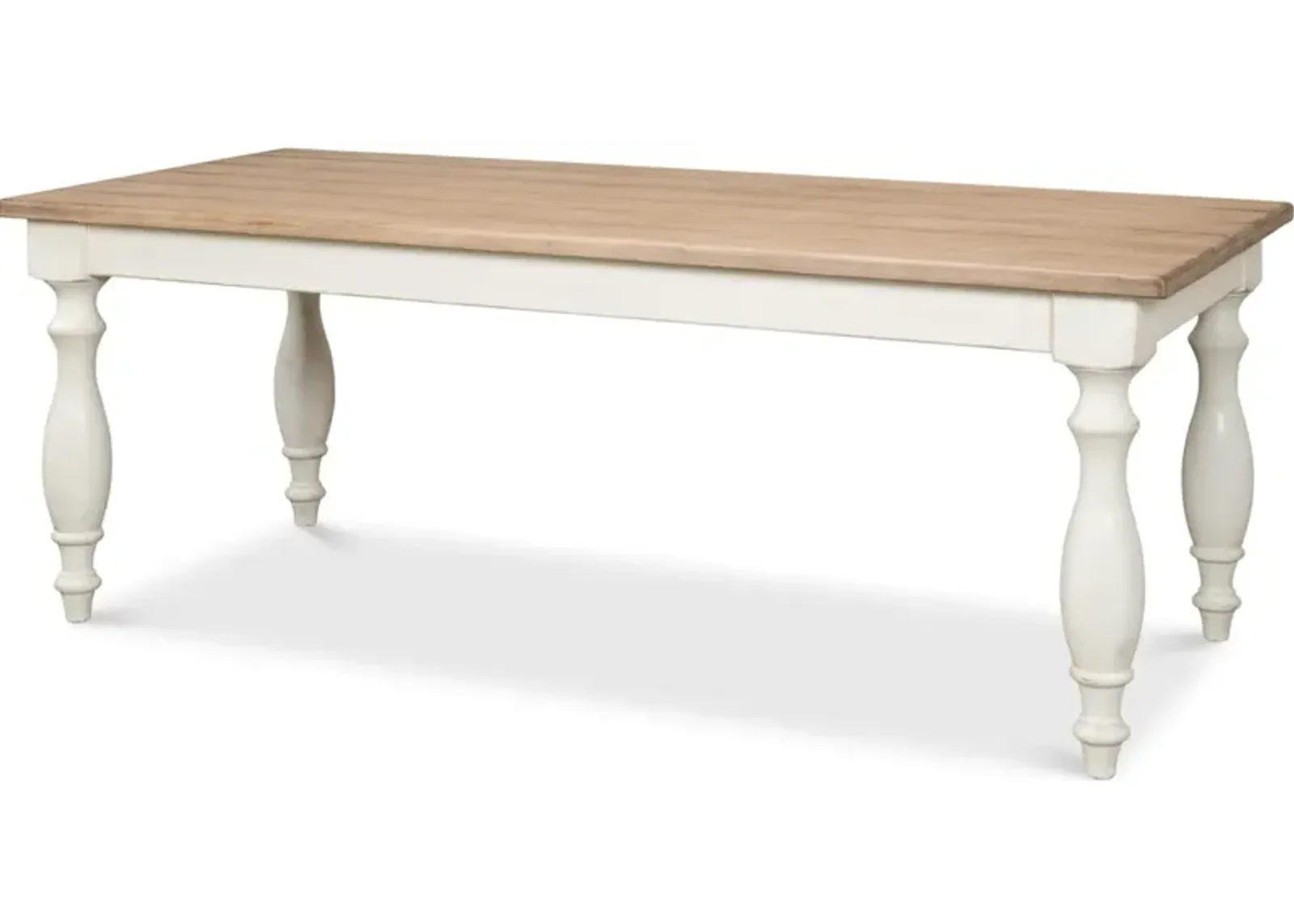 Brie Dining Table /Natural Top