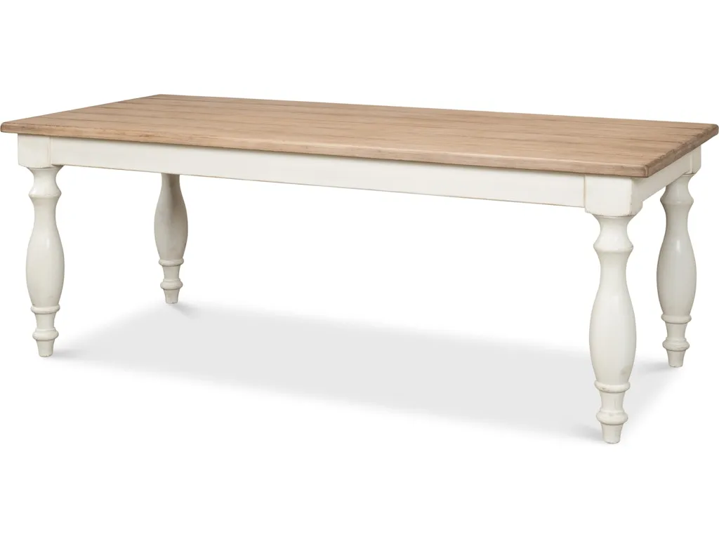 Brie Dining Table /Natural Top