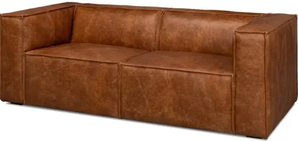 Harland Sofa  Light Brown Leather