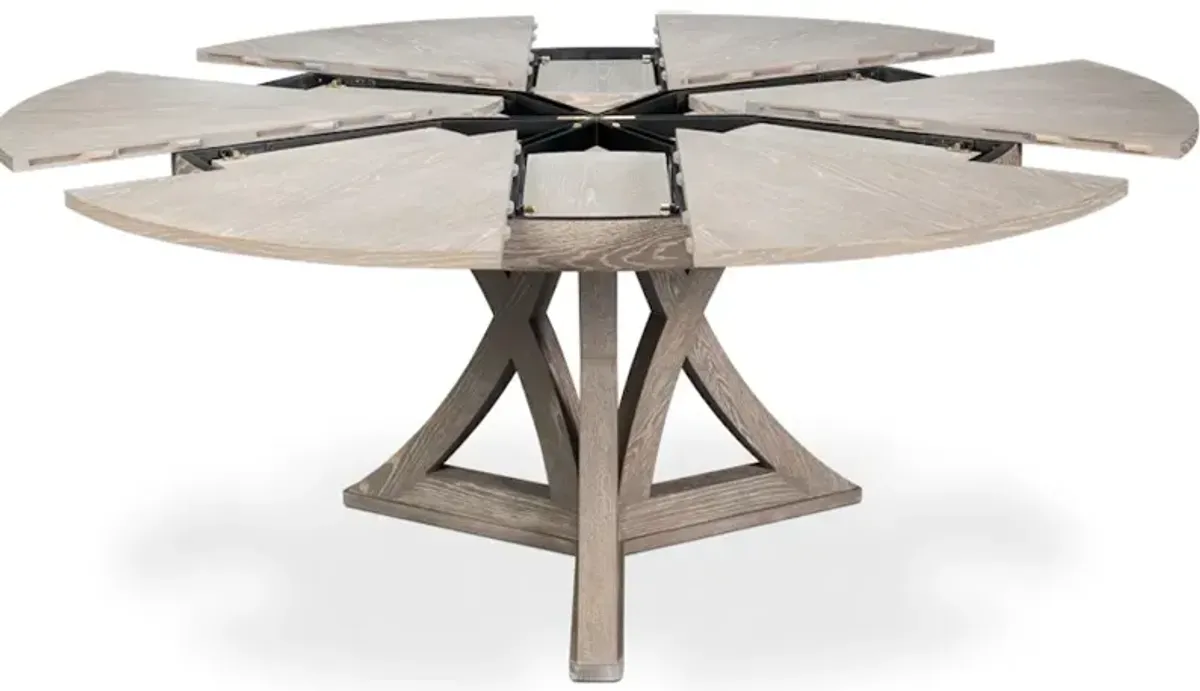 Casual Jupe Dining Table, Moonskin, Medium