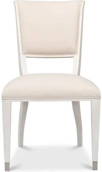 Elegant Dining Side Chair Working White